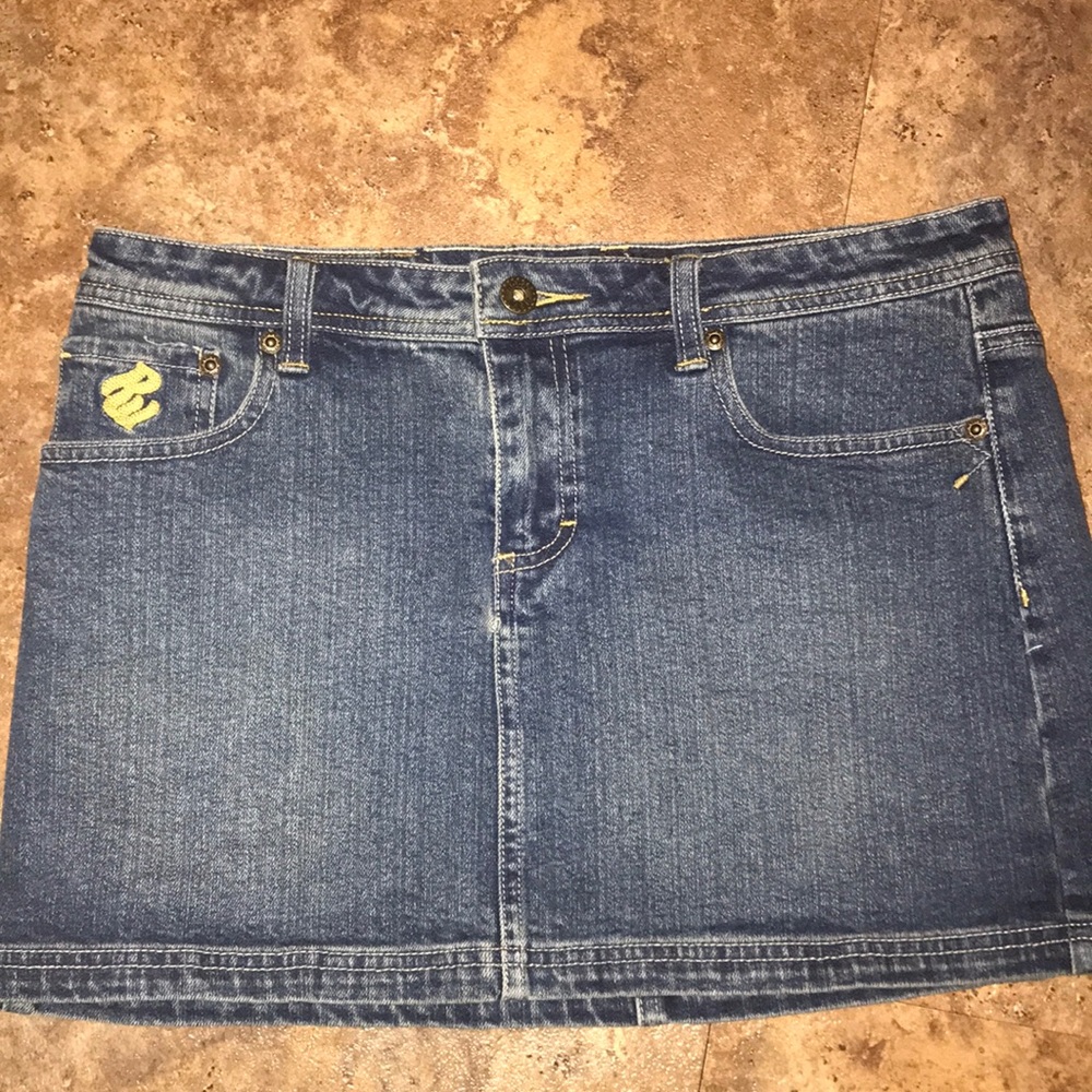 Rocawear junior jean skirt